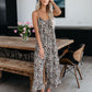 💃Hot Summer Sale 50% rabatt ☀️Dammode Spaghetti Strap Tryckt Jumpsuit