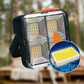 💡50% Rabatt☀️ Bärbart Solljus med 4 Belysningslägen – Laddningsbart, Justerbart & Perfekt För Utomhusbruk & Nödsituationer 🏕️