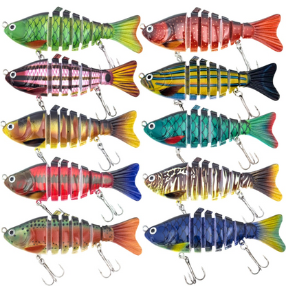 🎣 50 % RABATT! 🐟 Flersegmenterad bionisk simbete