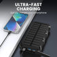 Solcells-Powerbank med Inbyggt Ljus