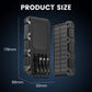 Solcells-Powerbank med Inbyggt Ljus