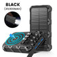 Solcells-Powerbank med Inbyggt Ljus
