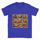 ”Punch” – T-shirt med apmotiv i oversized-modell