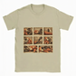 ”Punch” – T-shirt med apmotiv i oversized-modell