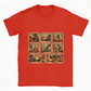 ”Punch” – T-shirt med apmotiv i oversized-modell