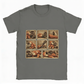”Punch” – T-shirt med apmotiv i oversized-modell