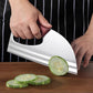 Ergonomisk kökskniv – med handtag framtill för att enkelt skära grönsaker och kött. En perfekt present till hemmakocken. 🍅🔪
