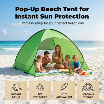 🔥50% rabatt på rea!✨Automatic Pop-Up Beach Tent