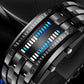 Snygg tvåfärgad klocka⌚️ LED-armband i rostfritt stål, trendig sportklocka med blå bakgrundsbelysning🏃, vakuumbelagd🛡️.