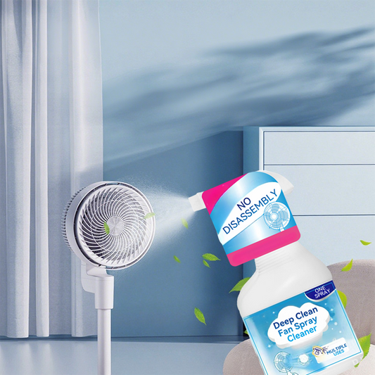 Djupverkande rengöringsspray för fläktar – utan demontering