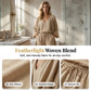 Elegant Tredelat Set för Dam - Kofta, Topp & Byxor med Vida Ben
