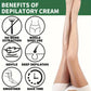 🔥🔥Tidsbegränsad rabatt!!Gentle Coconut Oil Hair Removal Cream😍Köp 2 få 1 gratis!
