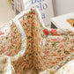 🌸 50% RABATT NU! 🧺 Bärbar Förvaringskorg för Blommigt Tyg – Lätt, Vikbar & Perfekt För Organisering Av Leksaker, Tvätt & Filtar Hemma 🏠