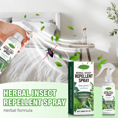 Örtbaserad insektsavvisande spray