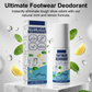 👟 1+1 GRATIS! 🧦 Sko- & Strumpluktborttagningsspray – Eliminerar Lukt, Håller Fötterna Fräscha & Skonsam Mot Materialen 👣