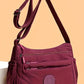 👜 50% RABATT! ✨ Dam enfärgad crossbody-väska – Många fickor, säker dragkedja & perfekt för vardag och resor 🚶‍♀️