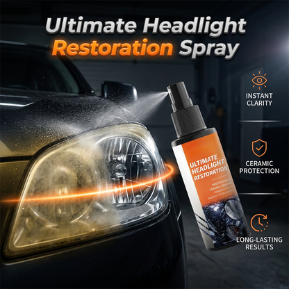 🔥🎁Nyhet 50 % RABATT🔥Professionellt spraykit för renovering av strålkastare