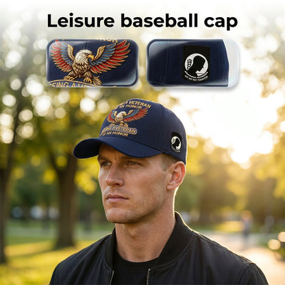 Men's Vintage Military Theme Baseball Cap