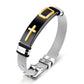 ⛓️ 50% RABATT NU!✨ Herr Rostfritt Stål Kors Armband – Slitstarkt & Justerbart – Betydelsefull Tro Smycke 🙏