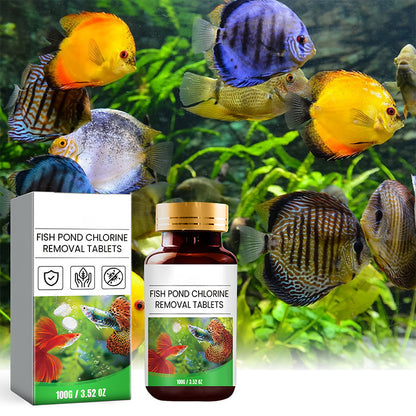 ✨️🐟️Fish Dammar Akvarier Kloravskiljning Tablets🌬️