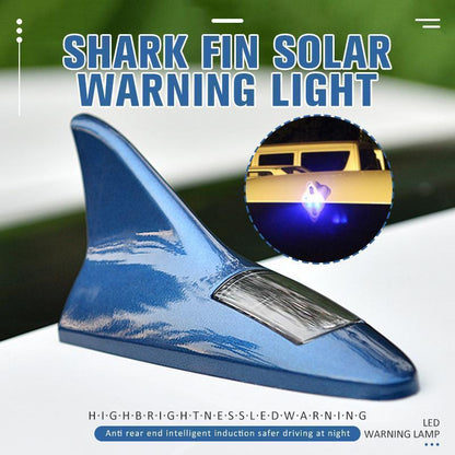 🔥HETT REA 50% RABATT🔥Soldriven bilantenn med hajfenor och LED-blixtljus