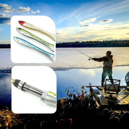 🎣 Mini infällbart havsfiskespö set