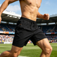 🔥50% RABATT NU!🔥 Snabbtorkande sportshorts för män med fickor med dragkedja