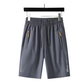 🔥50% RABATT NU!🔥 Snabbtorkande sportshorts för män med fickor med dragkedja