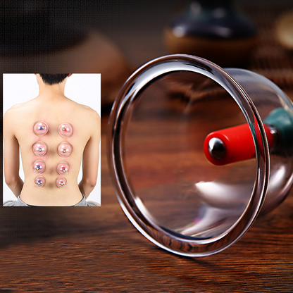 🔥🎁Nyhet 50 % RABATT🔥⏰Transparent koppningsset med extra tjocka koppar och sugpump🩺