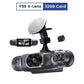 Dashcam med 4 linser och HD-nattvision