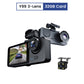 Dashcam med 4 linser och HD-nattvision