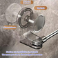 🧺 50% RABATT! 🚿 Utdragbar sugproppsstång för handdukar – borrfri & justerbar – Stark sugkraft, rostfri – perfekt för badrum, kök eller husvagn – enkel att flytta 🔧