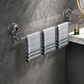🧺 50% RABATT! 🚿 Utdragbar sugproppsstång för handdukar – borrfri & justerbar – Stark sugkraft, rostfri – perfekt för badrum, kök eller husvagn – enkel att flytta 🔧