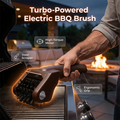 Rengöringsborste för elektrisk grill