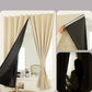Drill-Free Velcro Blackout Curtain