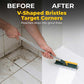 V-Shaped Pivoting Head Floor Scrub Brush