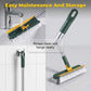 V-Shaped Pivoting Head Floor Scrub Brush