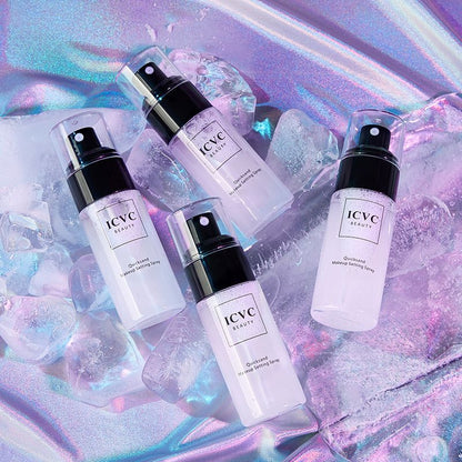 Mattifierande vattenfast fixeringsspray för makeup