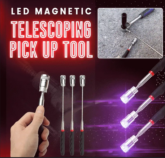🔧50% RABATT NU! 🔧LED infällbar magnetisk pickup