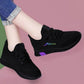 Snygga, andningsbara mesh-sneakers för kvinnor