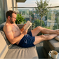 ❄️Begränsat erbjudande med 50% rabatt! 🌊 Snabbtorkande badbyxor för män - Lätta strandshorts med resår i midjan, perfekta för semester, poolen och sommarkläder.