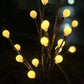 🌿✨ 50% RABATT NU! Soldriven LED-trädgårdslampa – grenformad design, automatiskt ljus & IP65-vattentät 🌳💡