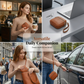 Minimalistisk Mini-myntbörs med Handledsrem