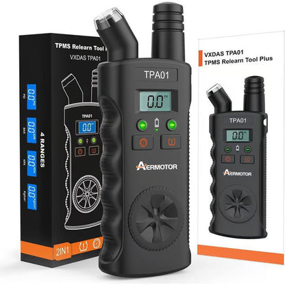 🔥🎁Nyhet 50 % RABATT🔥🚗2-i-1 TPMS-inlärningsverktyg och digital däcktrycksmätare