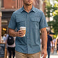 Men's Quick Dry Short Sleeve Workwear Shirt