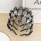 Wavy Crystal Headband Set – Lätt, halkfritt och flickaktigt hårsmycke, glittrande vågformad hårband med kristalldetaljer för bröllop och vardagsbruk, flickaktiga och feminina accessoarer