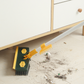 🧹💦 2-i-1 utdragbar golvskrubbborste – 180° roterande huvud & inbyggd vattenskrapa för badrum & kakel!