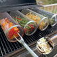 🍖🔥 HALVT PRIS! Rullande grillkorg i rostfritt stål – 360° rotation, mat fastnar inte & diskmaskinssäker!