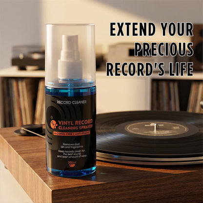 🔥🎁Nyhet 50 % RABATT🔥Antistatisk Rengöringsspray för Vinylskivor