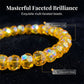 Handcrafted Elastic Crystal Bead Bracelet Marine Theme Jewelry